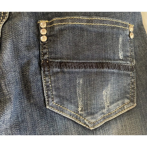 Machine Pour Neuf Mode distressed denim jeans - Picture 6 of 9